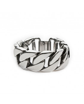 Silver plated bracelet New Rock M-BRACELET-S4