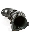 Black leather boot New Rock M.DK025-C10