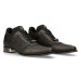 Black Vegan leather boots New Rock M-CHRONO002-V25