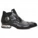 Black leather boots New Rock M.DIAMOND002-C1