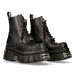 Black leather rangers New Rock M-NEWMILI083-S37