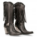 Black leather boot New Rock M-7906-C1